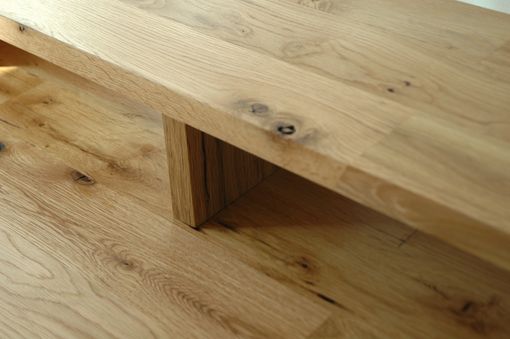 Custom Made Reclaimed Oak Desk