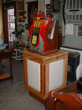 Custom Made Repurposed Arcade Game Stand Cypress 2 X 4s Sinker Cypress 1