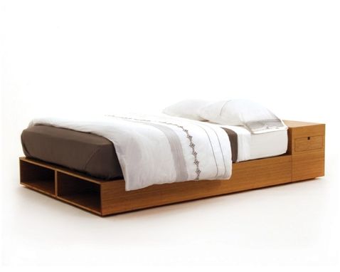 Custom Made Buden Paltform Storage Bed