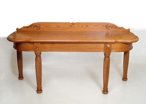 Custom Made Victorian Oak Table