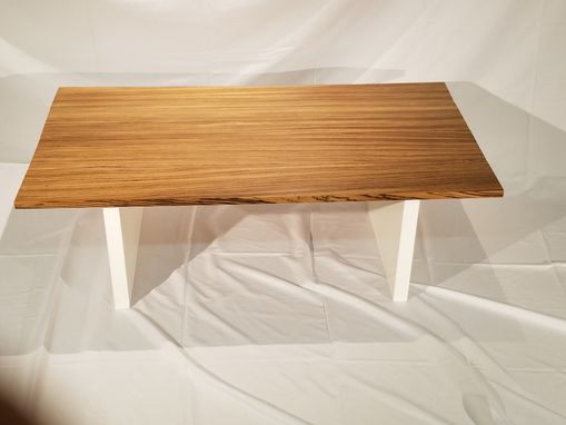 Custom Made Modern Hardwood Coffee Table