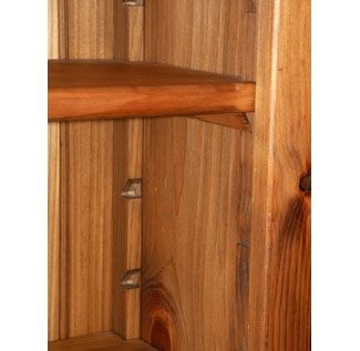 Custom Made Shaker 5' White Pine Bookcase