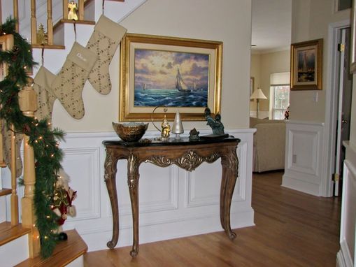 Custom Made Arbor Field Manor Raised-Panel Wainscoting