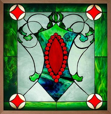 Custom Made Stained Glass Window