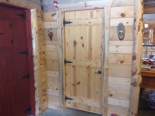 Custom Made Custom Interior Pine Cabin Doors