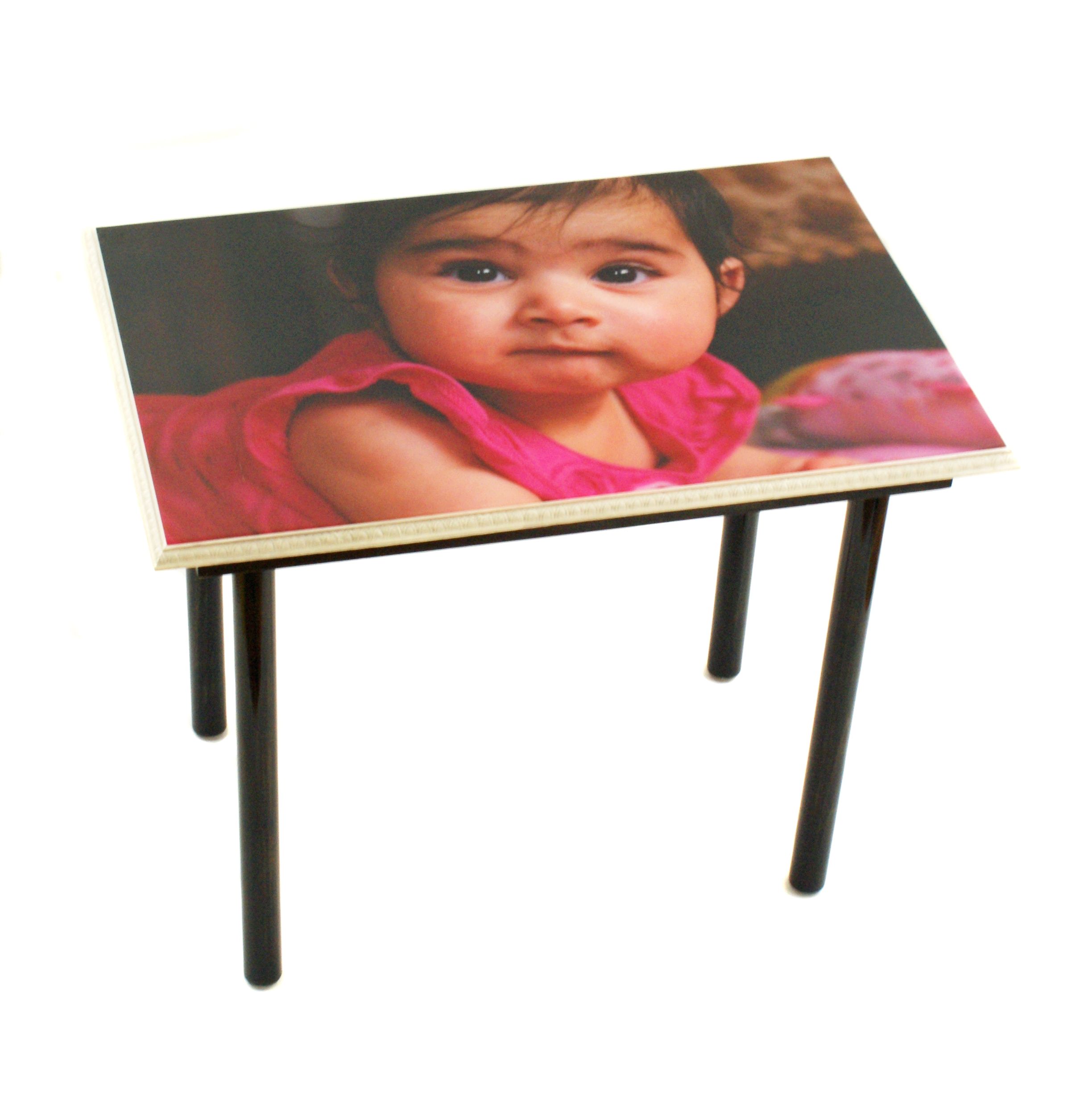 Hand Crafted Custom End Table+Wall Art by My Méz