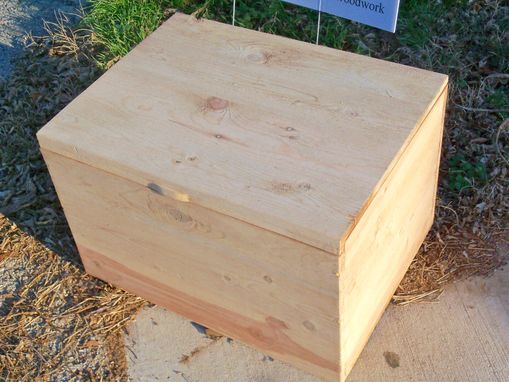 Custom Made Reclaimed Wooden Jewelry Box In Pine And Oak