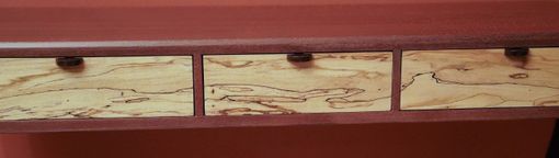 Custom Made Side Table - Leopardwood