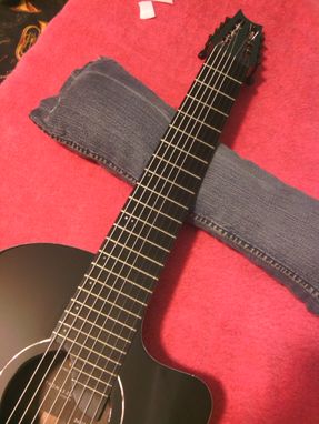 Custom Made 8 Nylon Stringed, Acoustic/Electric With Midi
