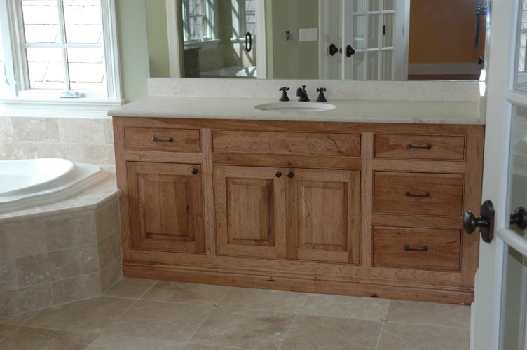 Custom Hickory Cabinets By Corners Llc Custommade