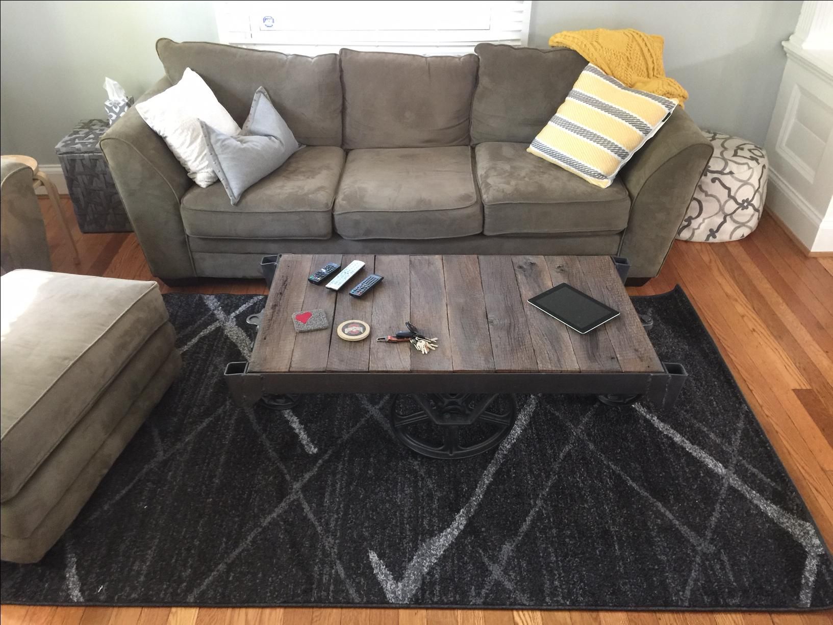 Hand Made Reclaimed Warehouse Cart Coffee Table by Digital_Processes