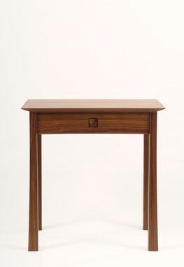 Custom Made Side Table "Torii" In Walnut