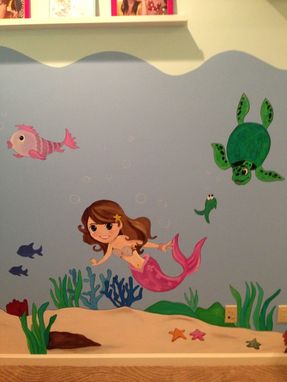 Custom Made Mermaid/Underwater Mural