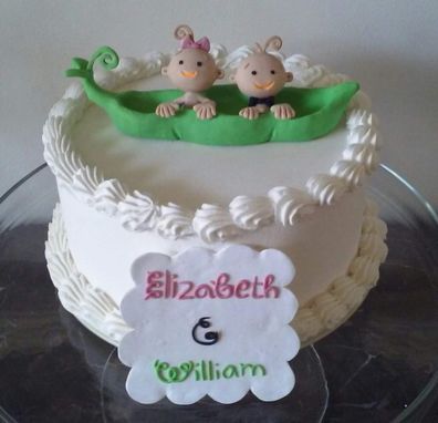 Custom Made Ivy Creations Baby Shower Cake Toppers