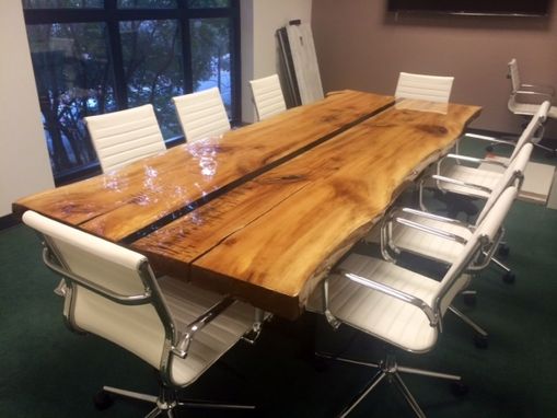 Custom Made 10' Live Edge Conference Table