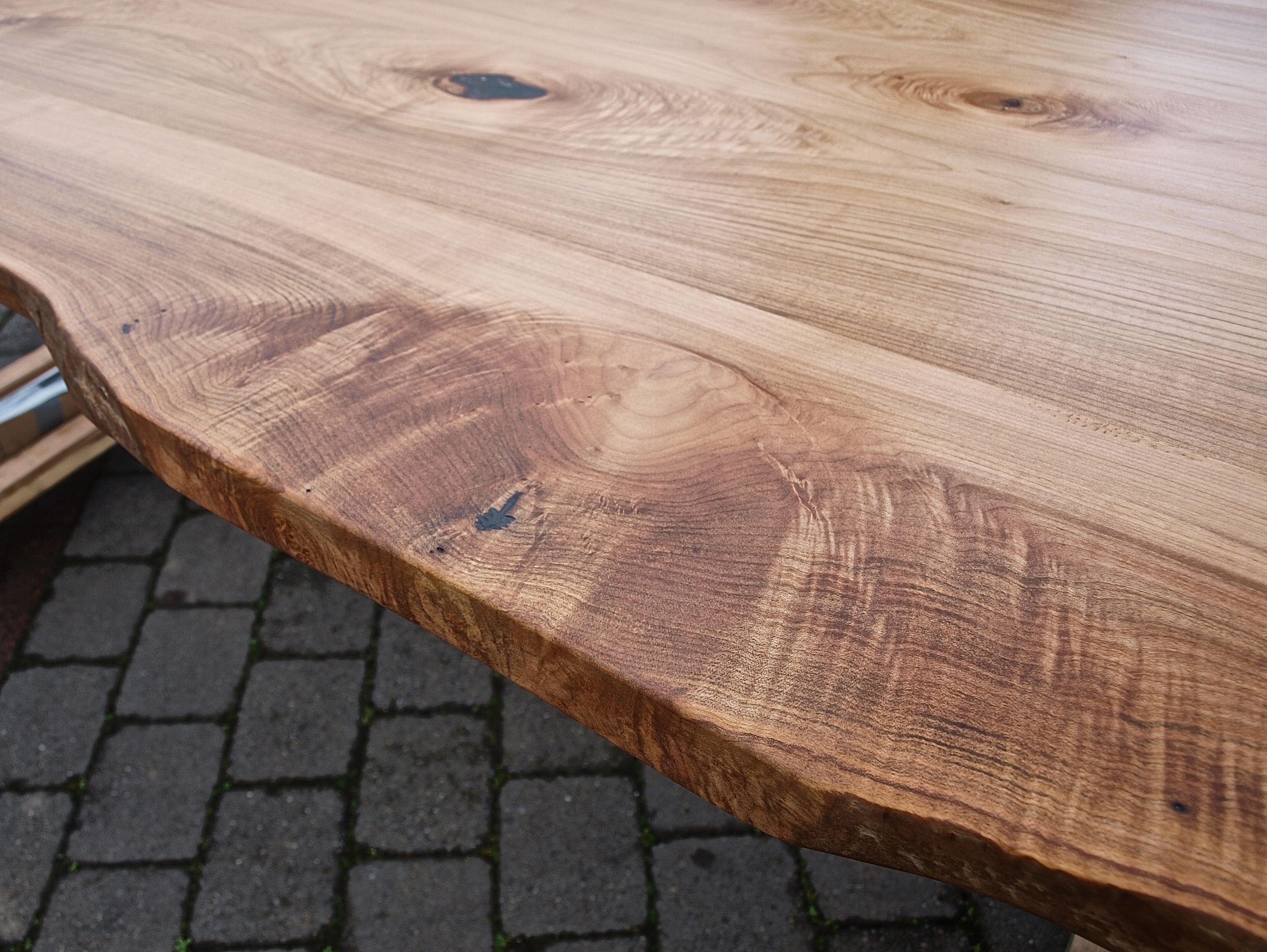 Handmade Live Edge Maple Table by WITNESS TREE STUDIOS