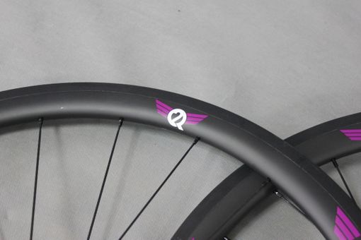 Custom Made 40mm Carbon Tubular Cyclocross Wheelset