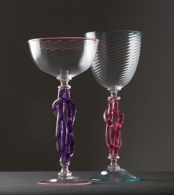 Custom Made Square Knot Goblet