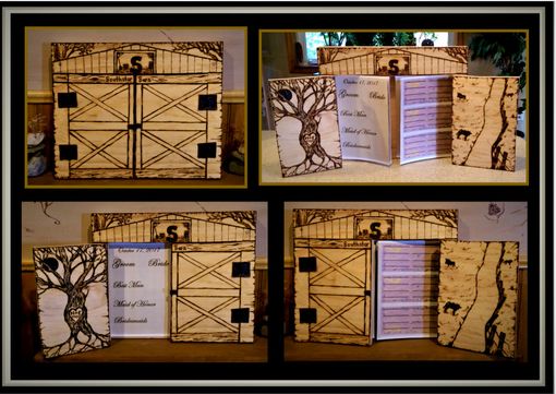Custom Made Barn Wedding, Wedding Guest Book, Barn Theme, Barn Wedding Ideas, Barn Wedding Gift