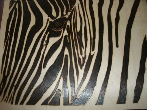 Custom Made Wood Burned Animal Art