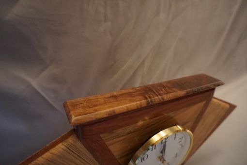 Custom Made Wood Clock (Fan Clock)