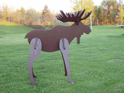 Custom Made Lawn Moose Decoration