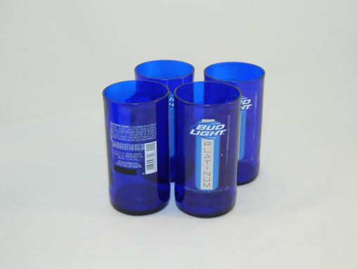 Custom Made Beer Bottle Tumbler: Bud Light Platinum 10oz