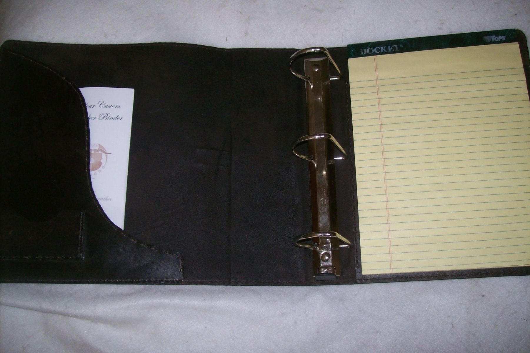 Hand Crafted Personalized Leather Charge Book For Coast Guard Cpo by ...