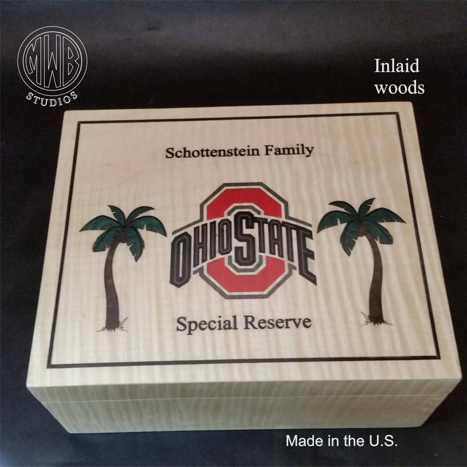 Handmade Handcrafted Humidor's Made In The U.S. Hd50 by Mwb Studios