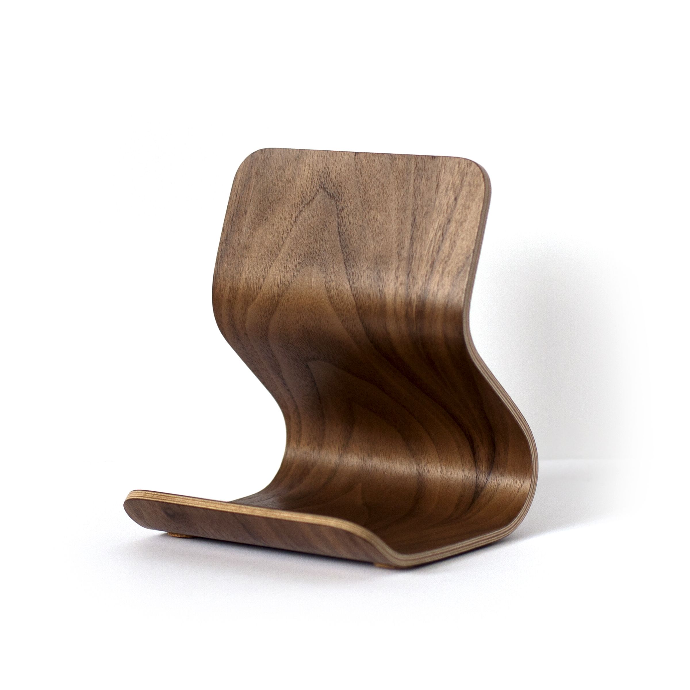 Buy Hand Crafted Ray Bent Plywood Tablet Stand, made to order from