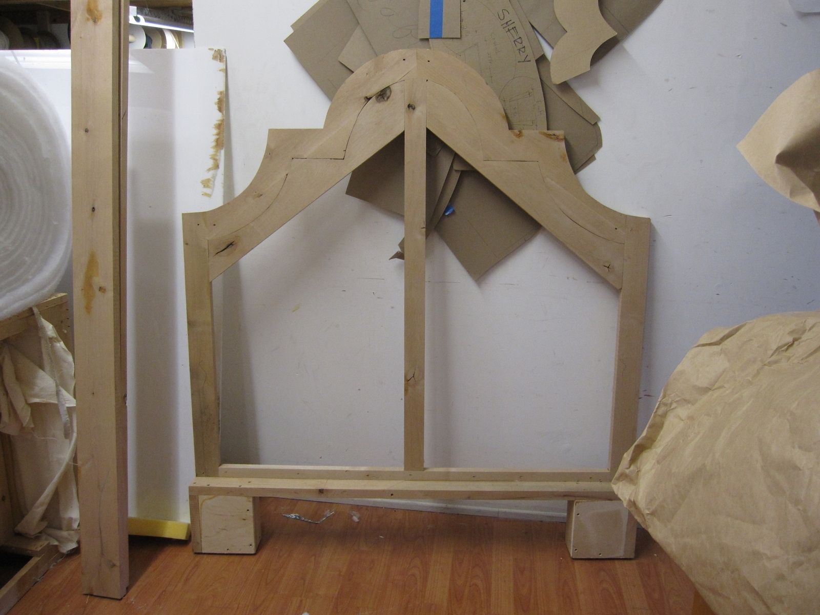 Hand Made Twin Size Headboard by Ralph's Interiors