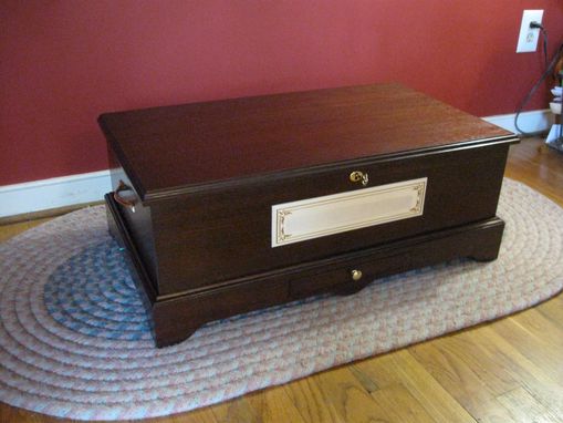 Custom Made Custom Memorial/ Keepsake Chest