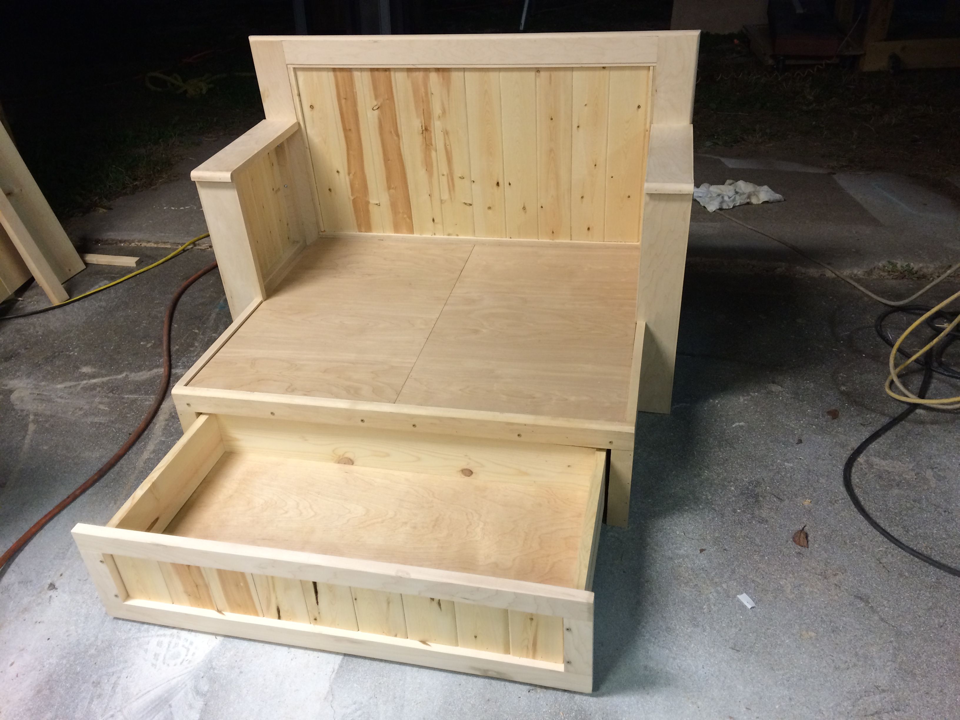 Buy Custom Made Deluxe Dog Bed, made to order from The Stockton Mill