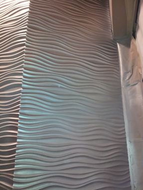 Custom Made Wave Wall