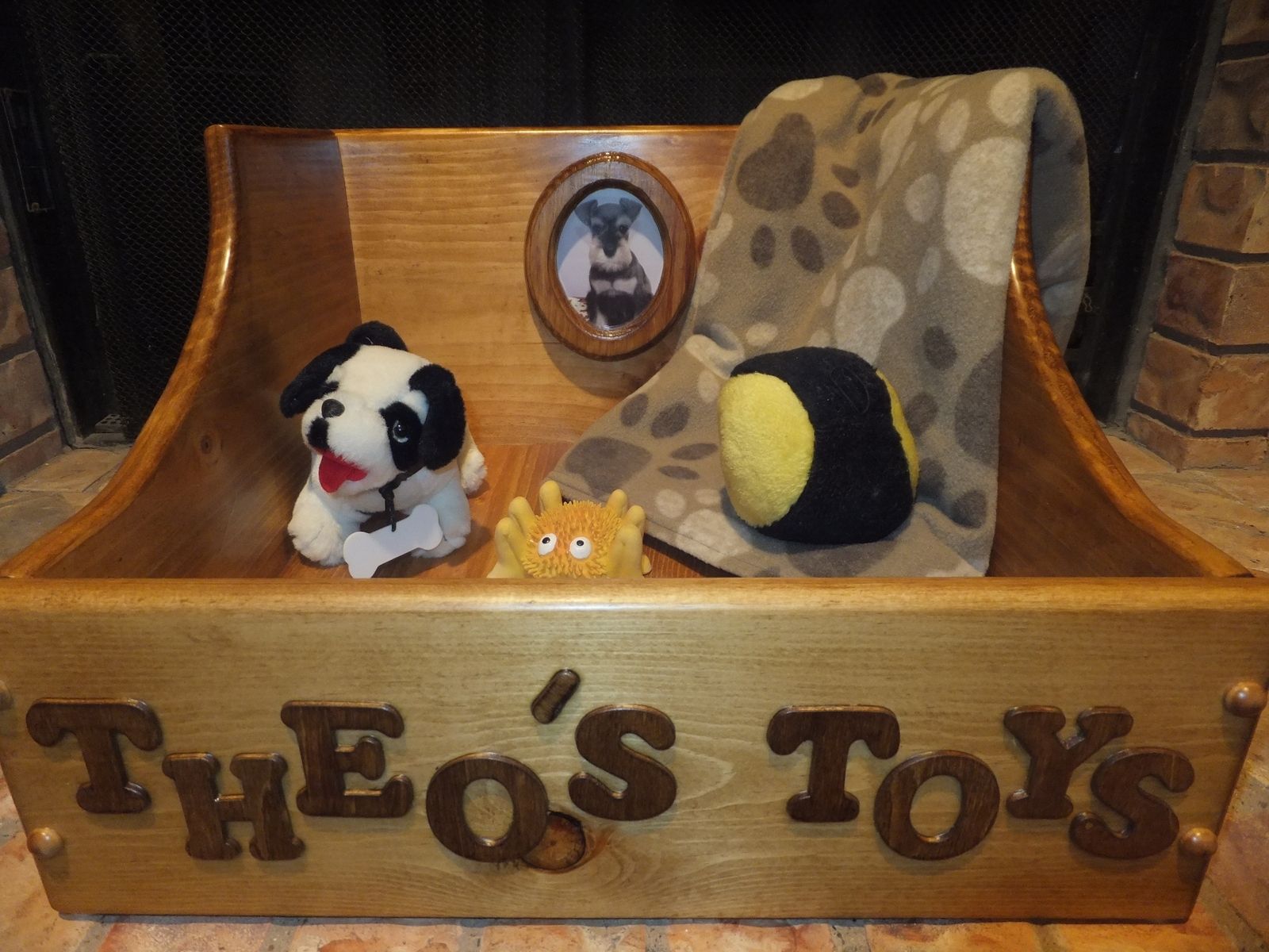 Custom Pet Toy Box Made To Order