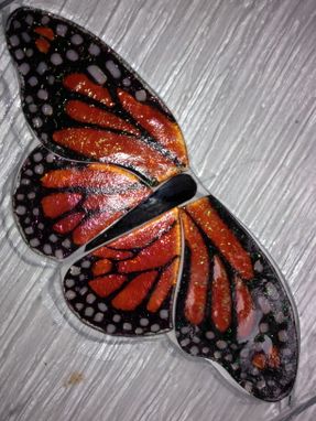 Custom Made Iris And Monarch Butterfly