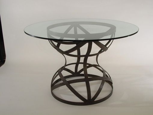 Custom Made Hour Glass Table Base