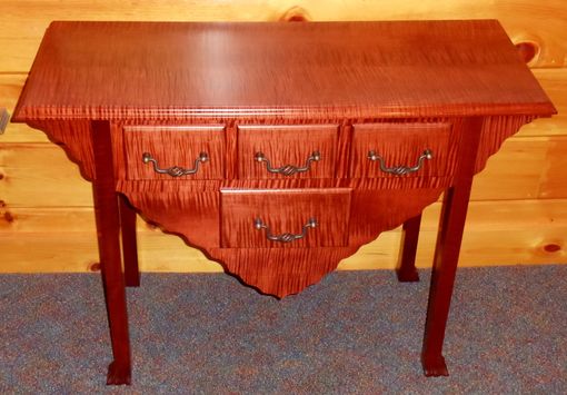 Custom Made "Butterfly" Lowboy Accent Table