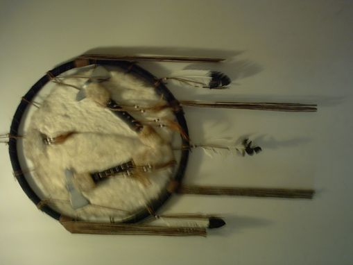 Custom Made Custom Leather Dream Catcher With Hammers