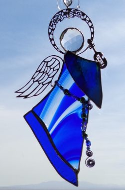 Custom Made Stained Glass Angel Ornaments/Suncatchers/Gifts