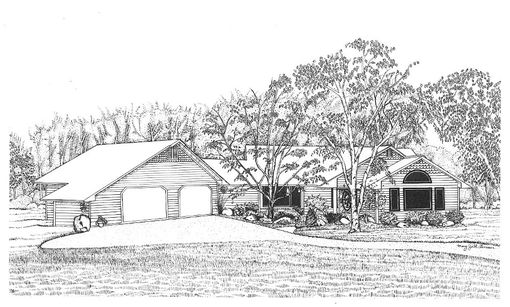 Custom Made Custom Home Portrait In Pen And Ink 11 X 14 Inches