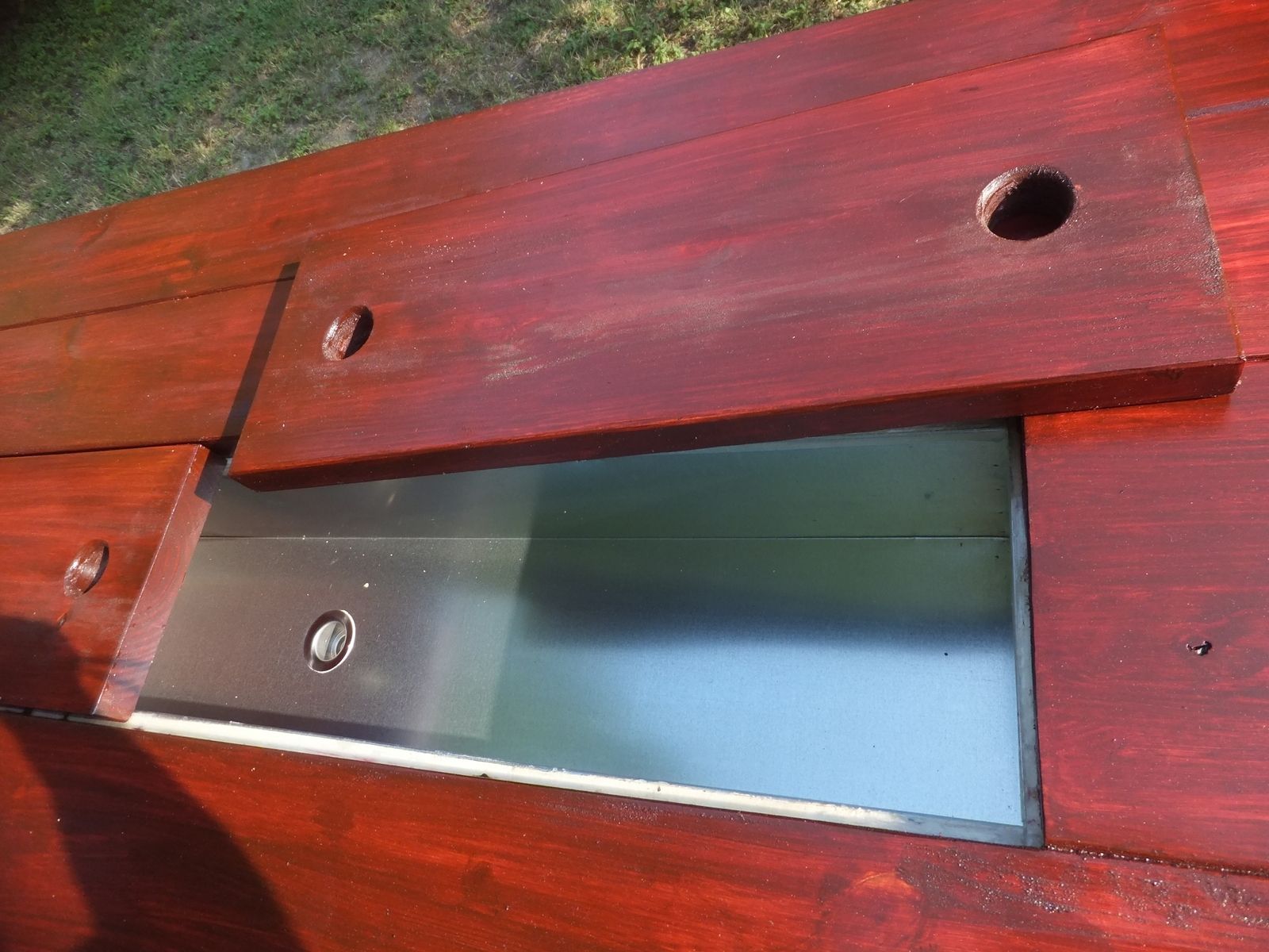 Custom Patio Table With BuiltIn Cooler by THH CREATIONS