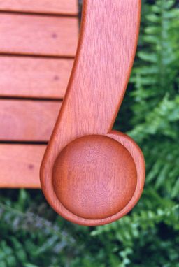 Custom Made Mahogany Garden Bench