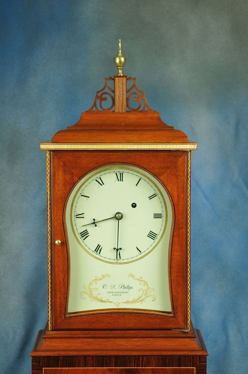 Custom Massachusetts Shelf Clocks by CL Phillips Fine Furniture