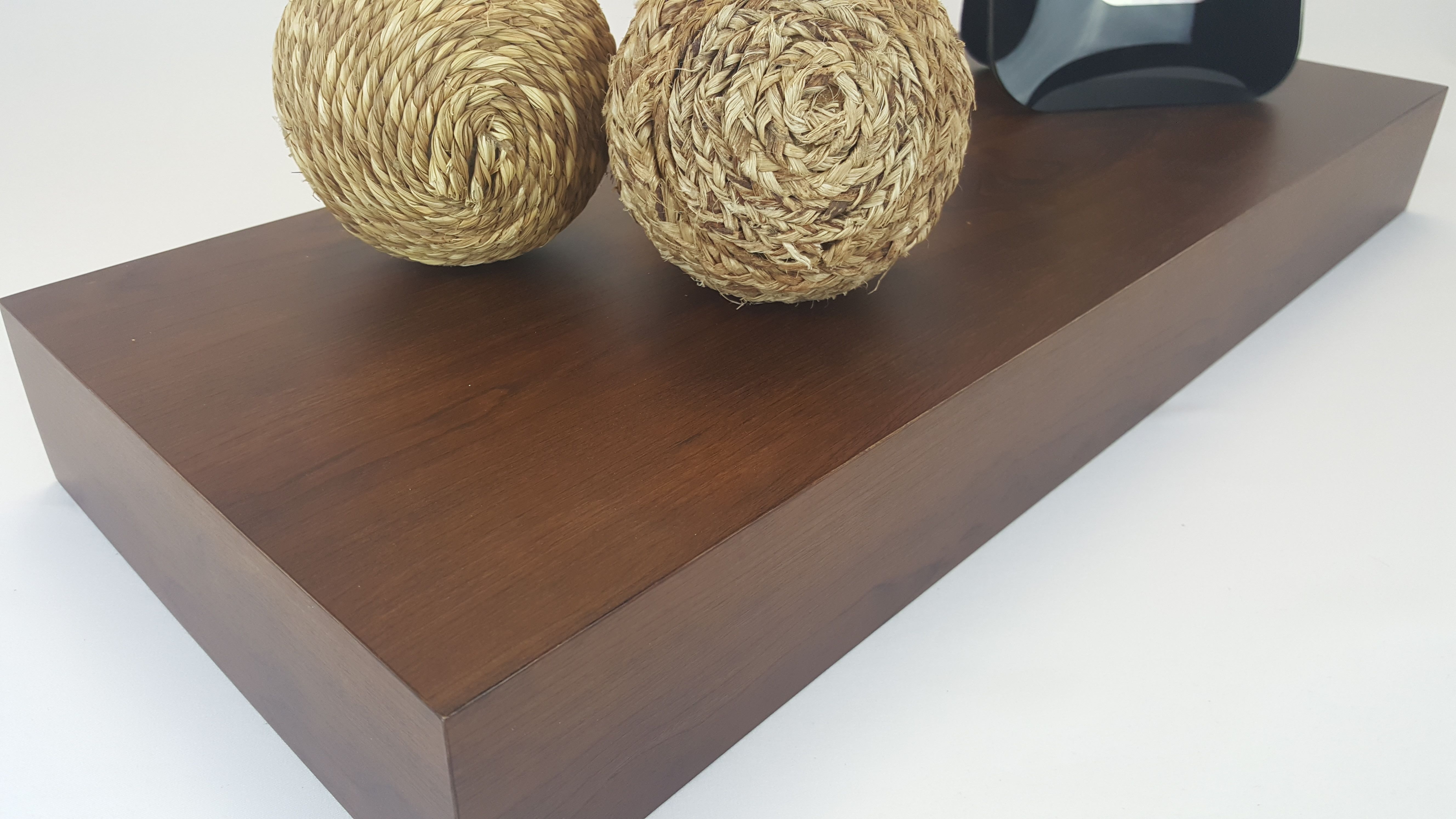 Buy Handmade Floating Wall Shelf Shelves 48 Inch Walnut Color Labor Day