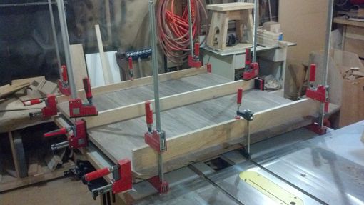 Custom Made Round Walunt Kitchen Table