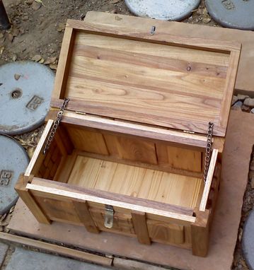 Custom Made Woven Wood Box