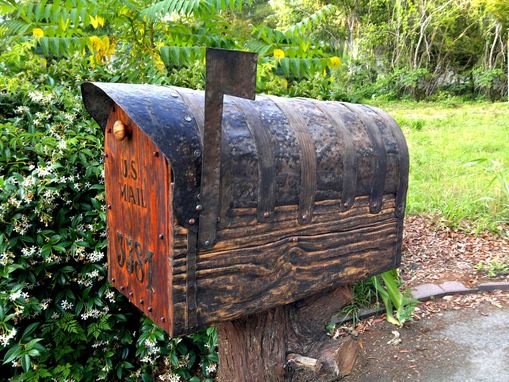 Custom Made Rustic Mailbox