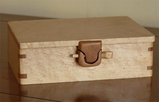 Custom Made Birdseye Maple Ring Box