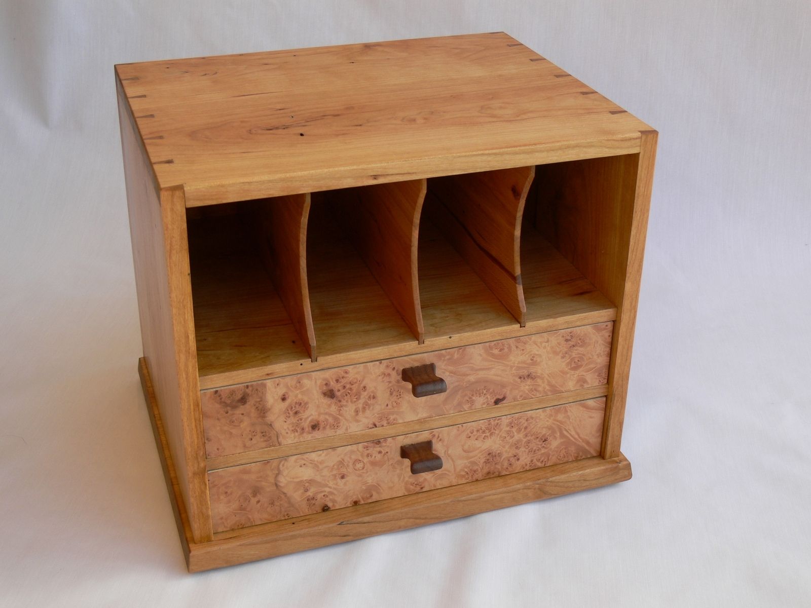 Custom Made Desk Top Mail Organizer by Iron Door Castle Designs